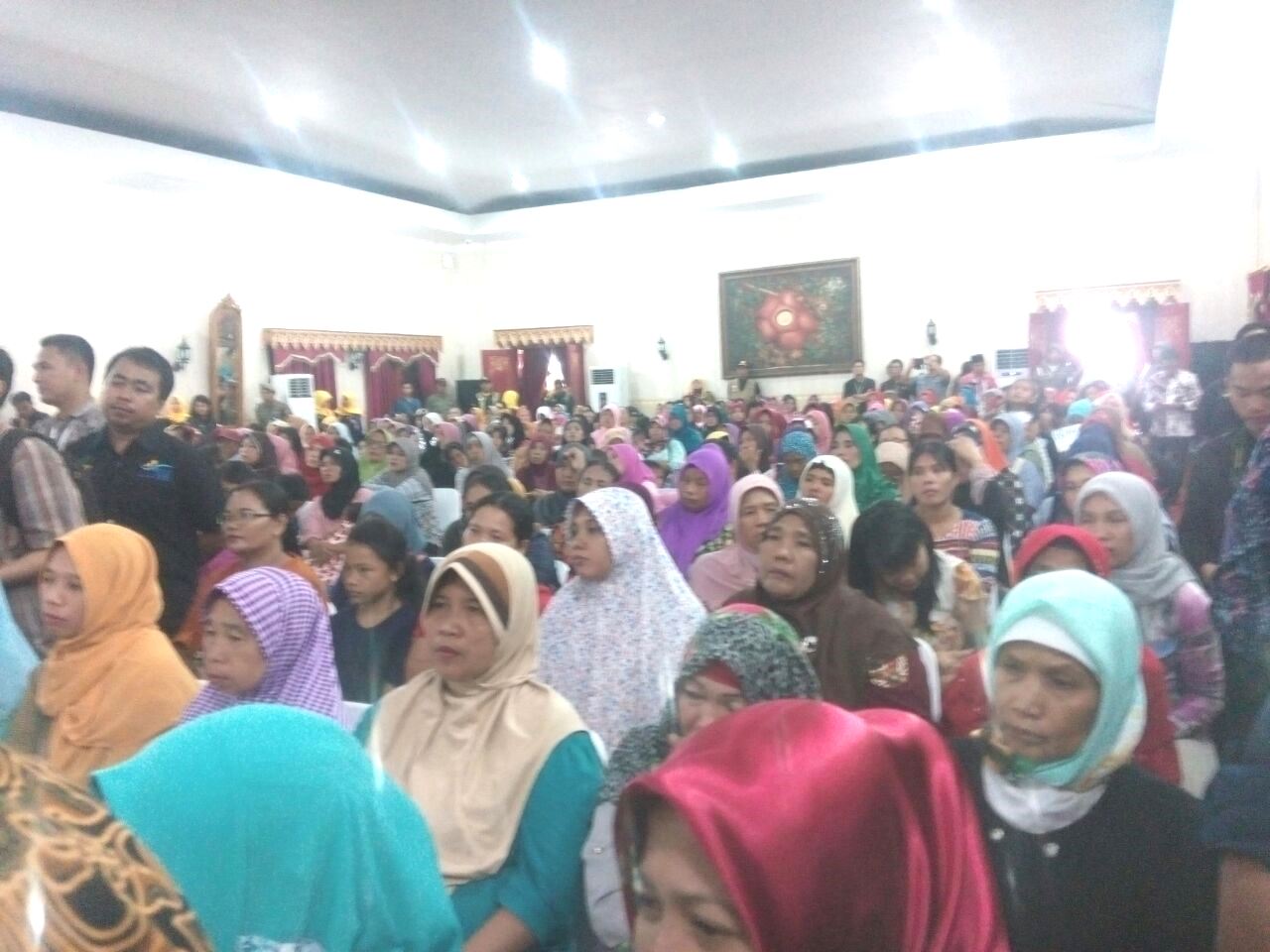 Para Penerima Bantuan Program Keluarga Harapan (PKH) 