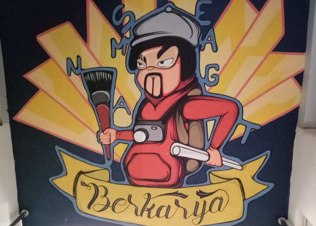 Mural Politeknik Negeri Jakarta