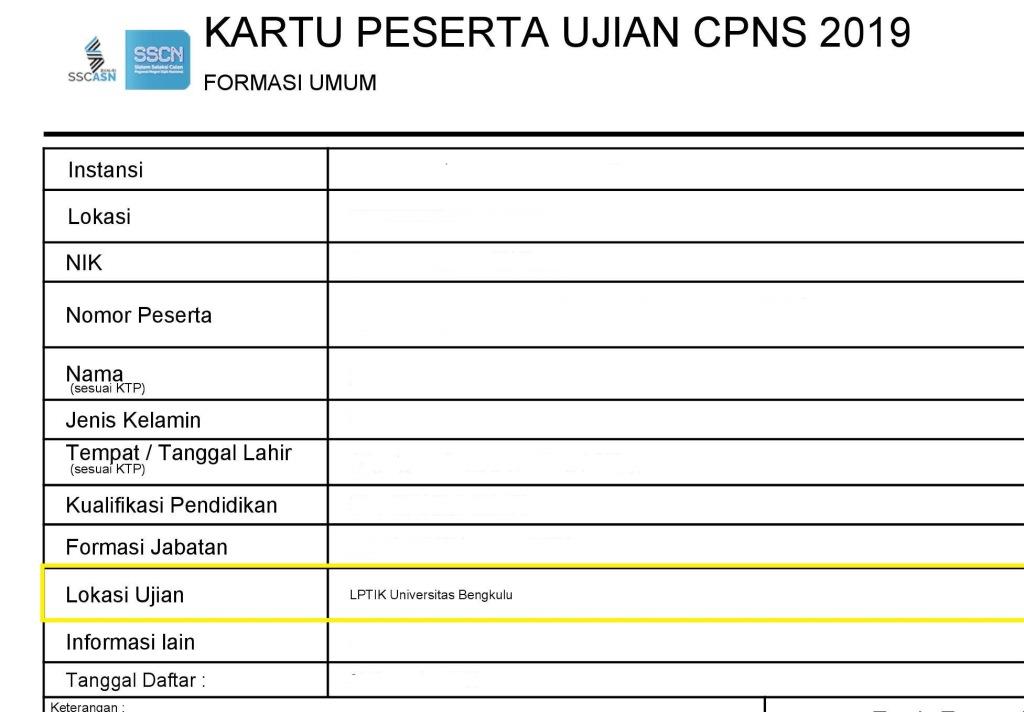 SKD CPNS 2019